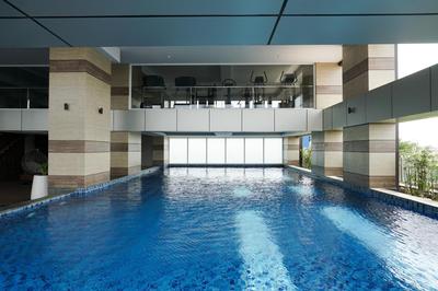 Comfy and Spacious 2BR Loft Apartment Maqna Residence By Travelio