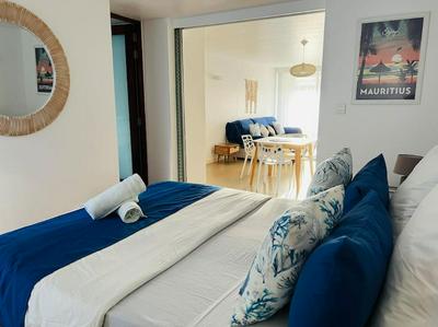 Appt avec jardin, 300m des plus belles plages