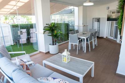 APARTAMENTO PREMIUM EN PLANTA BAJA EN LA TORRE GOLF RESORT CON GRAN TERRAZA ACRISTALADA, PISCINA CON JACUZZi Y VISTAS AL GOLF