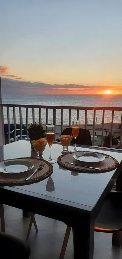 Sunset Over the Sea