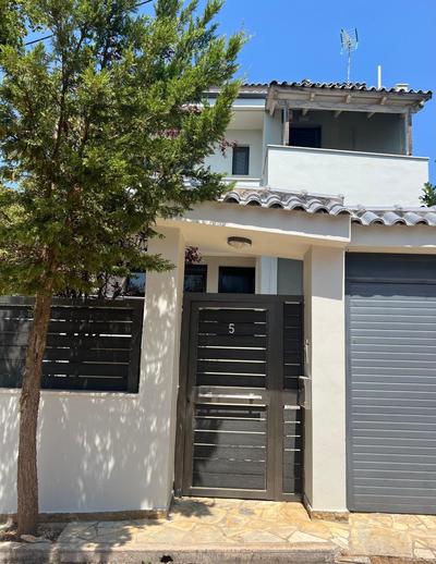 Indoor pool villa, near the beach, Lagonisi