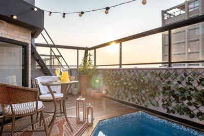 Ático Encantador - Piscina Privada - Vila Madalena