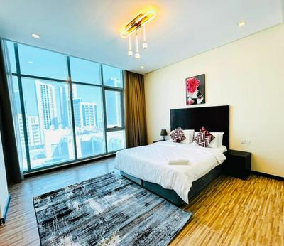 Juffair Luxe Retreat Bright City