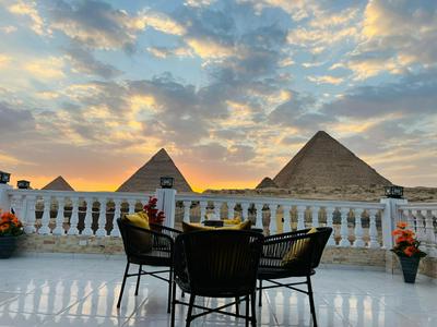 New Scarab Pyramids View