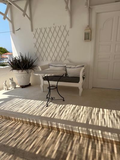 The home overlooking the harbor