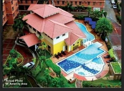 Cozy Studio Unit near Manila Airport With Swimming Pool, Full Kitchen 7A