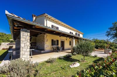 Charming Villa Antoana for families and kids in Labin - Rabac with kids playground & private pool