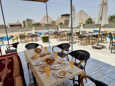 Nefertiti Pyramids view-Top Roof Access W Free Break Fast