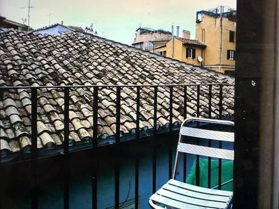 Rooftops view between Pantheon and Navona