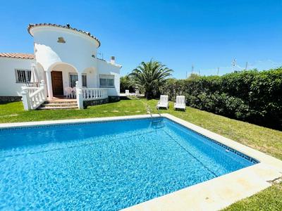 Villa en Ametlla de Mar para 8 con piscina privada, aire acondicionado y jardín a 4 km de la playa - HISP-217-50