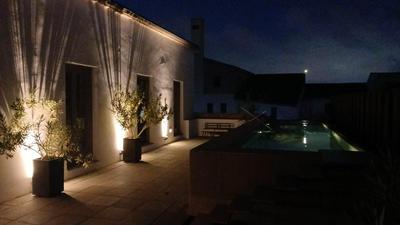 molino rehabilitado con gran terraza y piscina