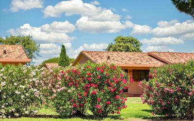 ISA-Village with swimming-pool and private equipped beach in Montalto Marina