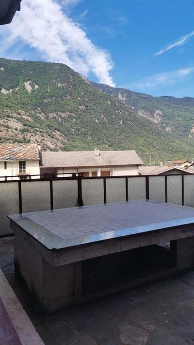 Casa con terrazzo e vista