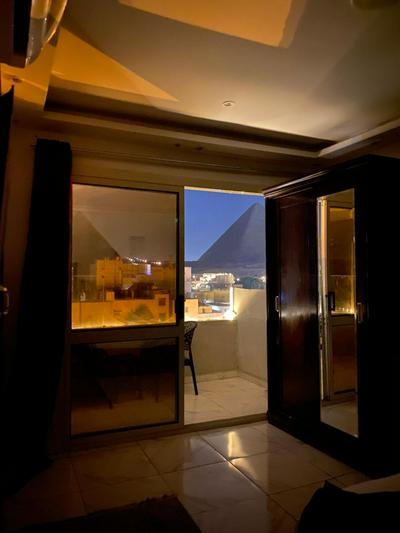 Fantastic view of the pyramids