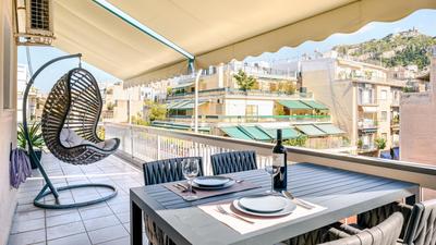 Cozy apartment with large terrace