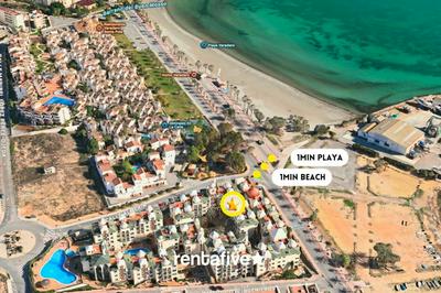 rentafive Varadero con piscina, playa y terraza