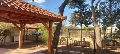 La casa con flores