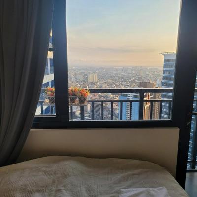 Air Residences - City Skyline View Balcony near Airport - 5502