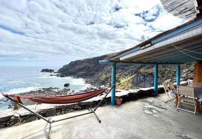 Casa Cueva con Vistas Panorámicas al Mar y BBQ