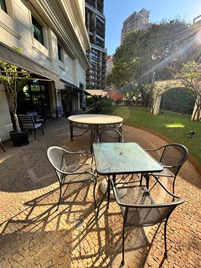 Flat Univer Pamplona Jardins com cozinha e garagem 2806