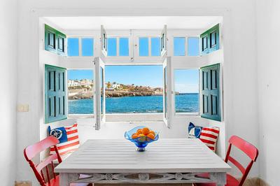 Traditional Canary beach house