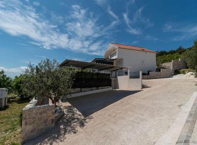Hillside Villa in Trogir with Pool, Terrace, and Stunning City View