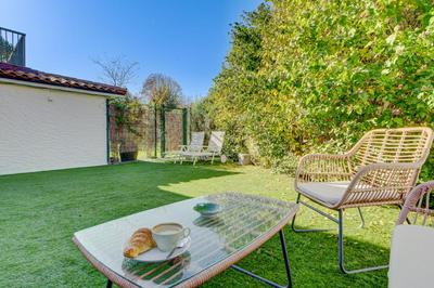 Villa familiar con jardín en Hondarribia, terraza, céntrico, 4HB