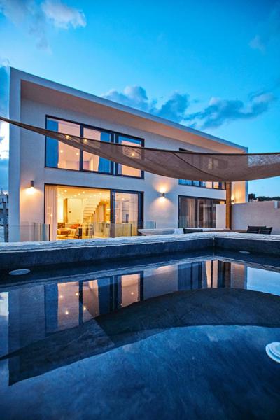 Theasis Beachfront Villa with Terrace seconds from the Beach by Hospi