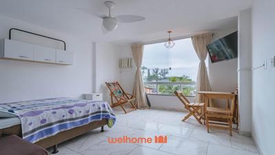 Aconchegante apto com vista para a Praia do Pontal