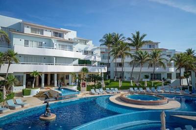 SUNSET FISHERMEN BEACH & SPA RESORT-Optional All Inclusive- 3 UNITS CHOICE-ROOM - 344A Ocean view with terrace- ROOM 344B No terrace, View from window to p