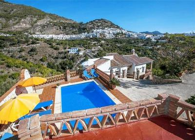 Ferienhaus mit Privatpool für 6 Personen ca 110 qm in Frigiliana, Andalusien Costa del Sol