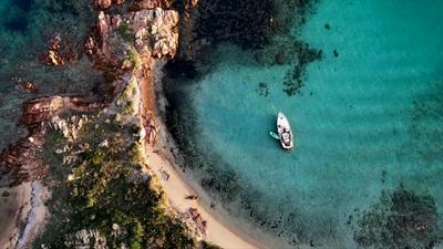 Sleeping on a boat in the Island's bay