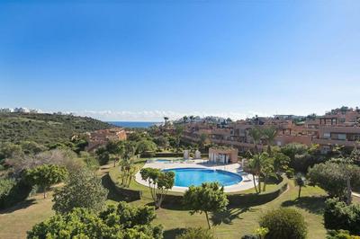Casa Azul Penthouse with Veranda, Rooftop Terrace & Sea, Pool, Garden, Mountain Views in Casares Costa RDR447