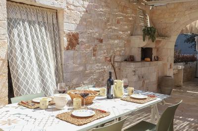 Country Trullo Rosso With Jacuzzi Alberobello