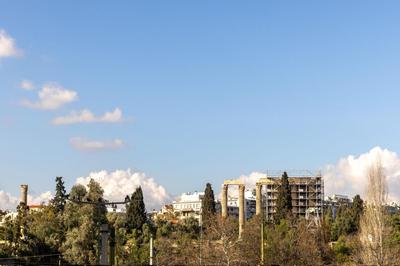 Home of Petros - Near Plaka - Temple of Zeus View