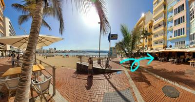 Casita Canaria Playa Beachfront Access & Lateral Ocean View With Terrace