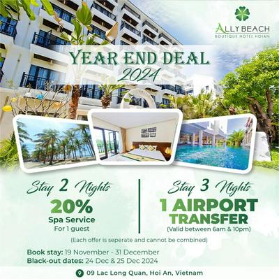 Ally Beach Boutique Hotel Hoian