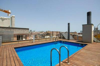 Near Ramblas apartment 3 room flat Min 32 days Parking optional