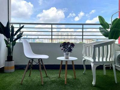 4Bedroom 13pax KL Town with Balcony parking x2