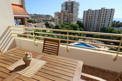 Terraza vistas al mar y piscina San Juan playa by Elconserje