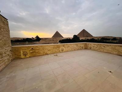 Great Scarab Pyramids View