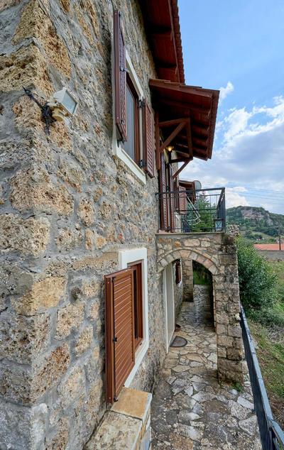 Rustic Stone House