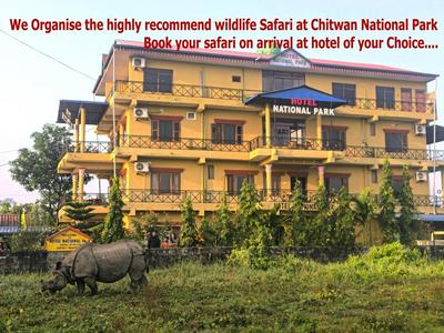 Hotel National Park Sauraha- Homely Stay and Peaceful Location with Jungle Safari arrangements