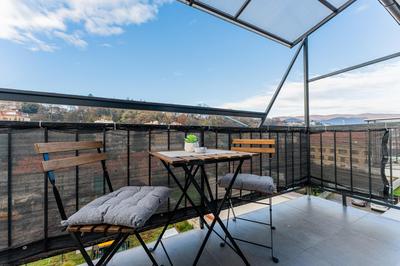 Flexible SelfCheckIns 122 - Zagreb - Bedroom - Loggia