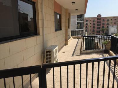 Free WiFi - 2 min walk to sea - Modern 2 BR Corner Ground Floor Apartment with large terrace balcony - Superb Location - Qawra
