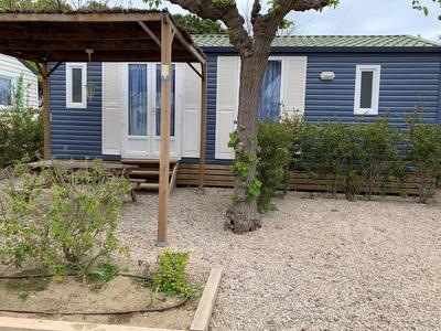 Mobile home with parking