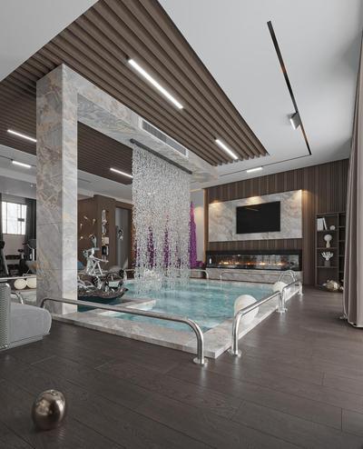 VIP-Designer-Wohnung im Zentrum, wunderschönes Schwimmbad