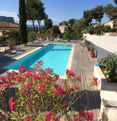 Le petit cassis vue mer appartement 70m2 dans villa