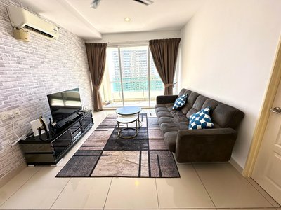 George Town High-Floor Seaview Modern Suite 2BR Condo Next to Gurney 23A