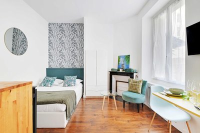 Cozy Studio with Terrace near the Eiffel Tower